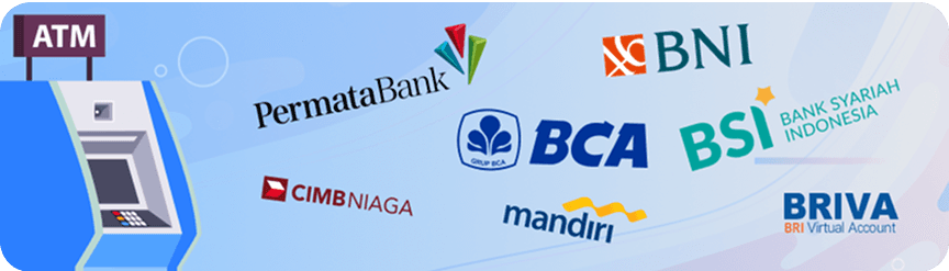 Transfer mudah melalui bank favoritmu